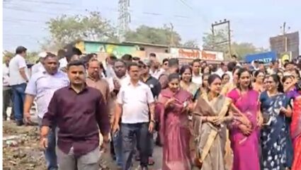 Khalapur : आत्करगाव जिल्हा परिषद गटात राष्ट्रवादीचा साधेपणाने प्रचार