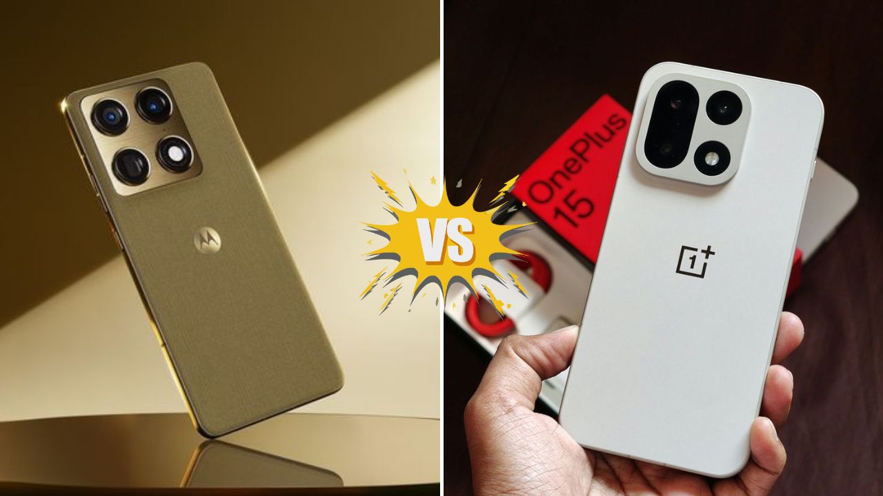 Motorola Signature vs OnePlus 15: डिस्प्ले, कॅमेरा, परफॉर्मंसमध्ये कोणी मारली बाजी? कोणता प्रिमियम स्मार्टफोन ठरणार बेस्ट?