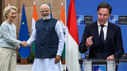 US-EU Tension : अमेरिकेशिवाय तुमची लायकी काय? भारत-ईयू Mother of Deals मुळे ट्रम्पचा जळफळाट ; युरोपला गंभीर इशारा