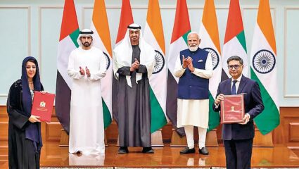 India UAE Economic Deal: पाकची उडाली झोप! भारत-यूएई यांच्यात तब्बल २०० अब्ज डॉलर्सचा व्यापार करार