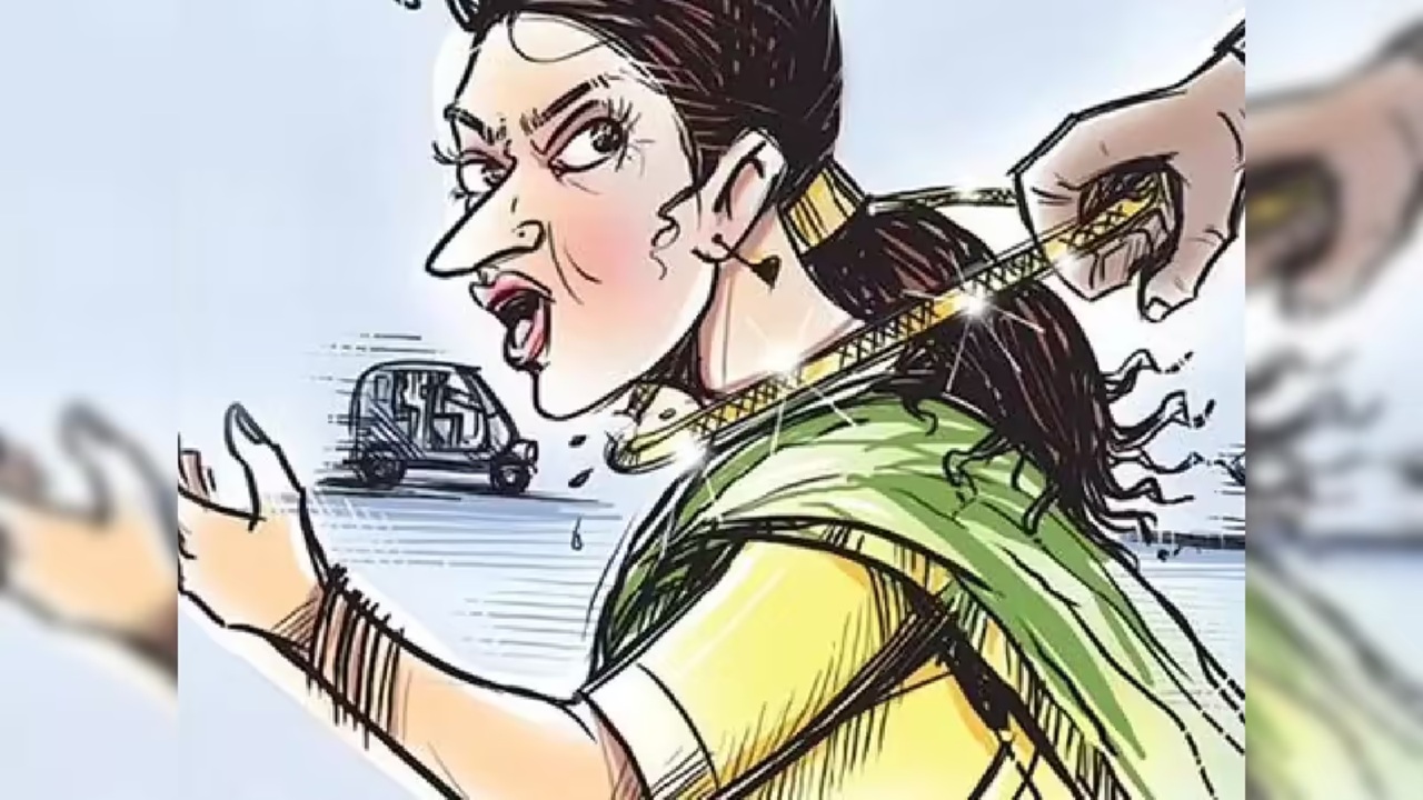 Nashik Crime : सराईत चेनस्नॅचरच्या मुसक्या आवळल्या, २४ गुन्हे उघडकीस; १३ तोळे सोने हस्तगत