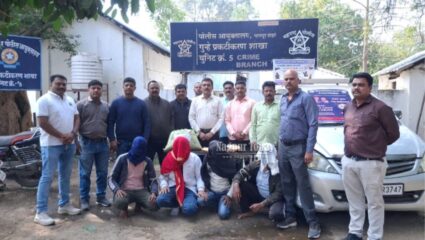 Nagpur Crime: ओडिशातून कारने गांजा तस्करी, भंडारा-नागपूर महामार्गावर चौघांना अटक; ५ किलो माल जप्त