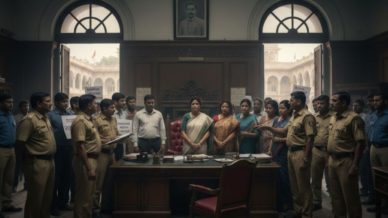 Ahilyanagar News: नगराध्यक्षांच्या दालनाचा ताबा घेतल्याप्रकरणी उपनगराध्यक्षांसह 17 जणांवर नेवासेत गुन्हा दाखल