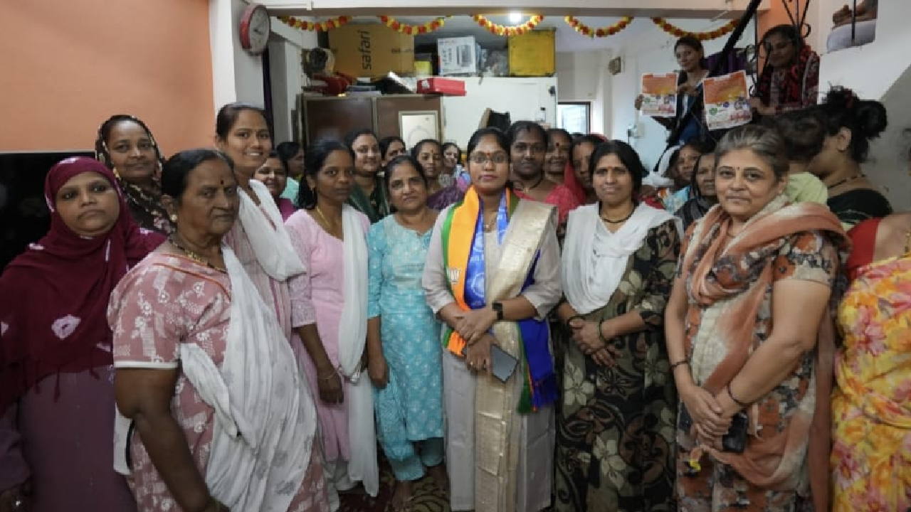 BJP अन् RPI च्या उमेदवारांचा गृहभेटीवर भर; भाजपला मतदान करण्याचे केले आवाहन