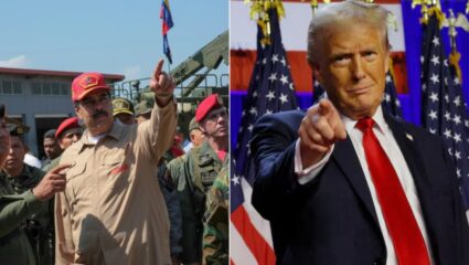 Maduro Arrested : ‘कायर लोकांनो या…’ मादुरोचं चॅलेंज ट्रम्पने स्वीकारलं, सहपत्नीक घातल्या बेड्या; व्हेनेझुएलात आता अमेरिकन राजवट