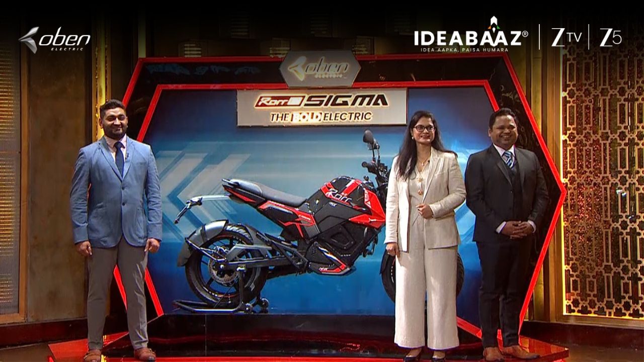 झी टीव्हीच्या आयडियाबाज स्टार्टअप रिॲलिटी शोमध्ये Oben Electric ची यशोगाथा सादर