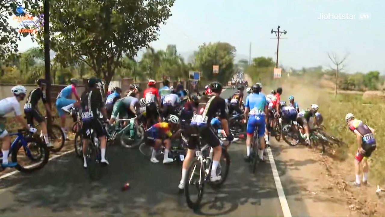 Pune Grand Challenge Cycle Tour Accident : मुळशी-कोळवण रस्त्यावर सायकलस्वारांचा अपघात; सात खेळाडू जखमी