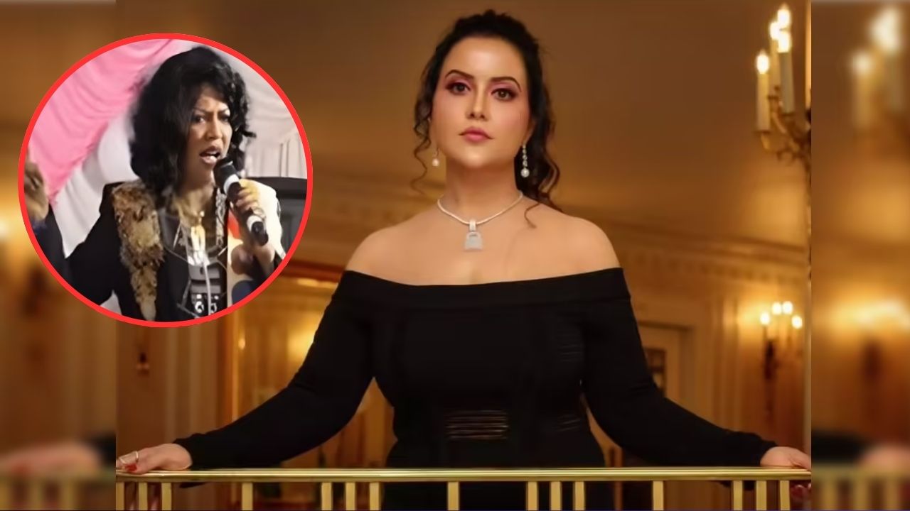 Anjali Wagh on Amruta Fadnavis : गायिका अंजली वाघची जीभ घसरली; अमृता फडणवीसांबाबत केले आक्षेपार्ह विधान