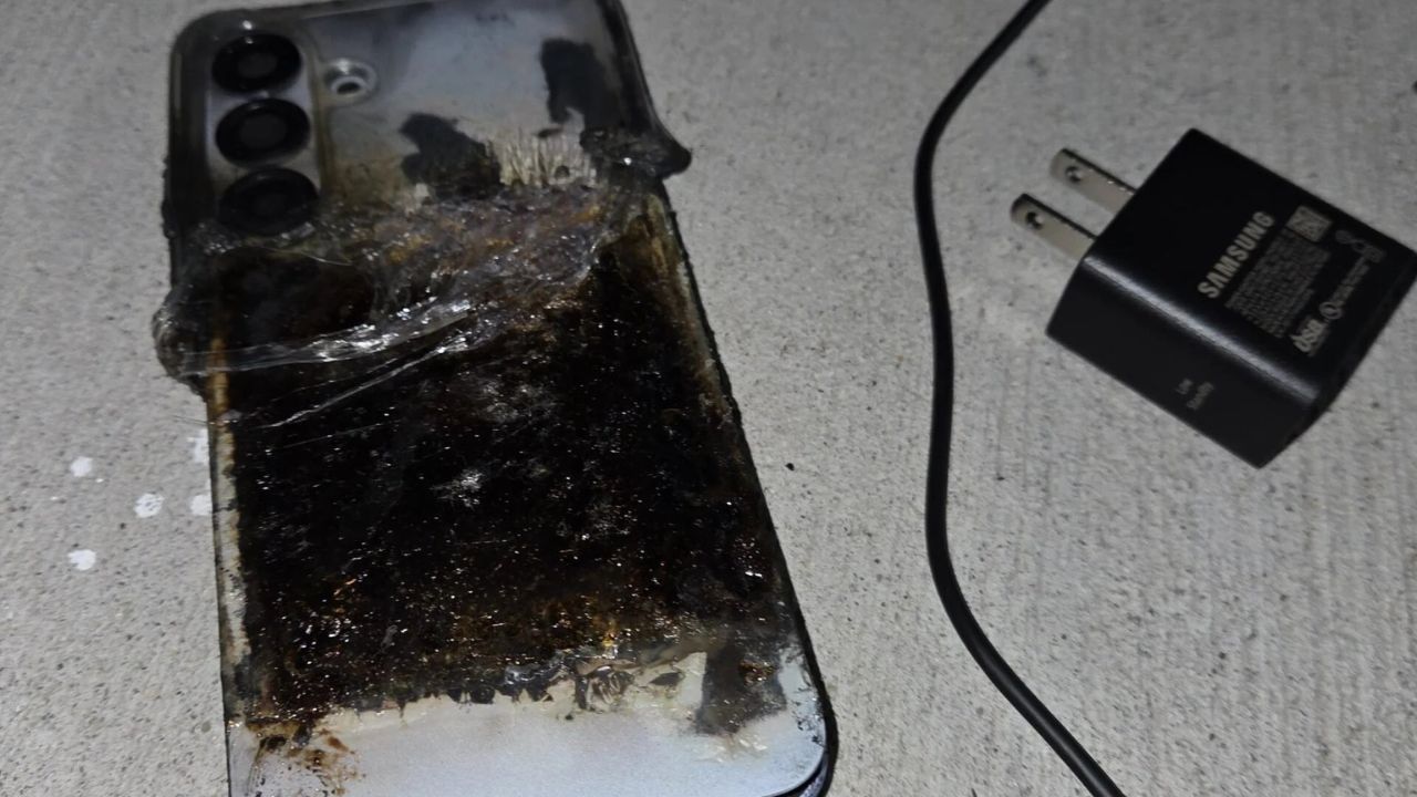 चार्जिंग करताना फोन फुटला! Samsung Galaxy S25+ प्रकरणाने सोशल मीडियावर खळबळ, कंपनीने दिलं स्पष्टीकरण