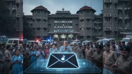 Tata Hospital Bomb Threat : बॉम्ब धमक्यांची मालिका सुरूच, टाटा कॅन्सर मेमोरिअल हॉस्पिटलला धमकीचा मेल; पोलिसांचा हायअलर्ट