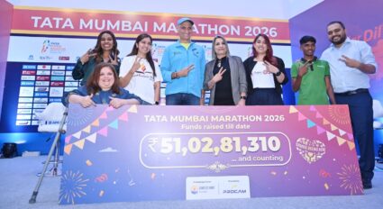 Tata Mumbai Marathon 2026: टाटा मुंबई मॅरेथॉनमध्ये निधी संकलनाची नवी लाट; यंदाचा आकडा विक्रमी ५३ कोटी रुपयांवर