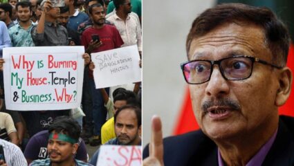 India-Bangladesh Rift: ‘आधी स्वतःच्या अल्पसंख्याकांकडे पाहा!’ बांगलादेशचा भारताला जहरी सल्ला; हिंदूंच्या हत्येवर झटकले हात