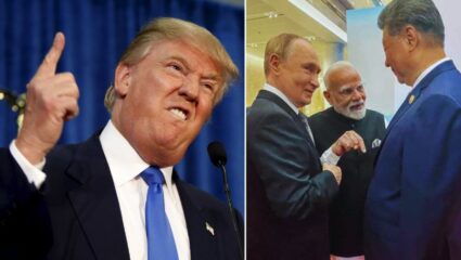 Oil Politics: अमेरिका तिसऱ्या महायुद्धासाठी सज्ज! 500% कर अन् 7 देशांची उडाली झोप, Trumpने रशियासह भारताचेही वाढवले टेन्शन