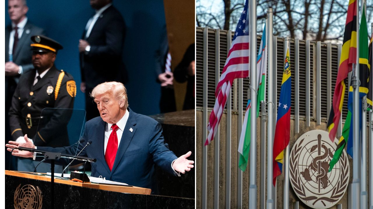 USA Leaves WHO: अमेरिकेचा ‘जागतिक आरोग्य संघटने’ला कायमचा रामराम; जिनिव्हातून मुख्यालयावरून हटवला ध्वज