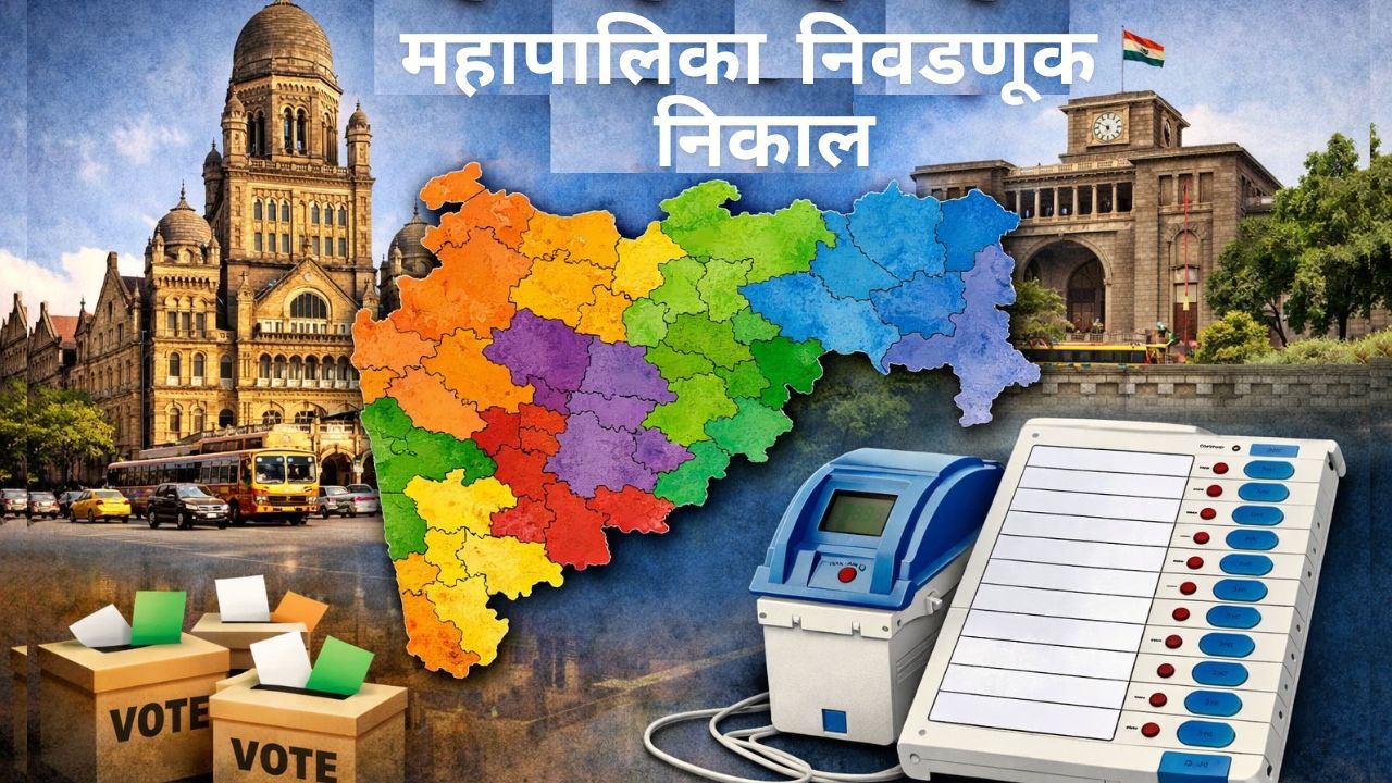 BMC-Maharashtra Municipal Election Result 2026 Live: महापालिकांचा फैसला आज! २९ शहरांत कोणाची सत्ता?