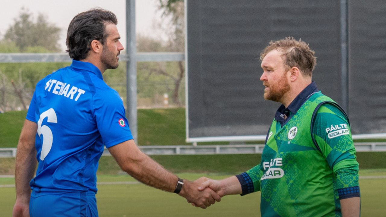 ITA vs IRE : जागतिक क्रिकेटमध्ये उलटफेर! ग्रँट स्टीवर्टच्या हॅटट्रिकने सामन्याला कलाटणी, इटलीने आयर्लंडला पराभूत करून रचला इतिहास