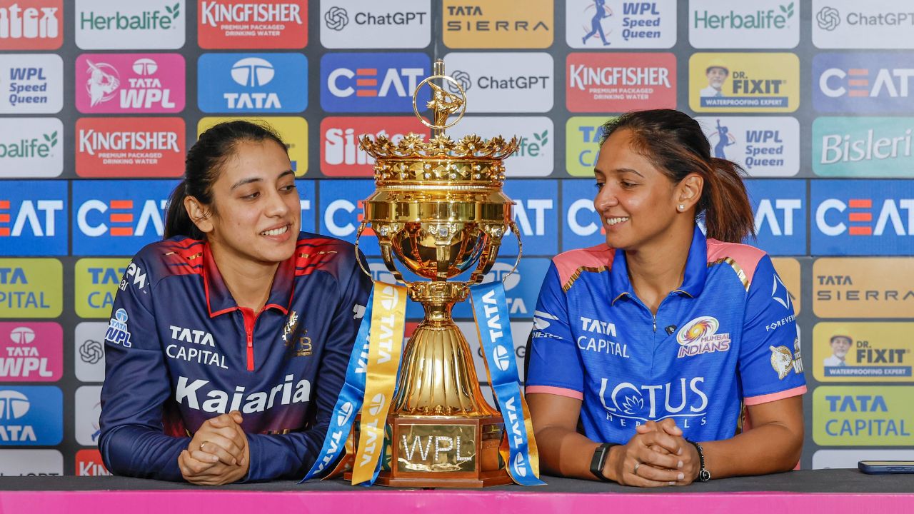 WPL 2026 : आजपासून महिला प्रीमियर लीग  2026 चा होणार शुभारंभ! नवी मुंबईत रंगणार MI vs RCB यांच्यात सामना