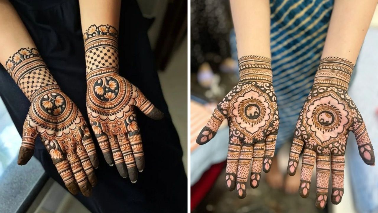 अनेकांना खूप जास्त नाजूक नक्षीकाम आणि फुलांच्या डिझाईन असलेली मेहेंदी काढायला खूप जास्त आवडते. त्यामुळे ही डिझाईन तुम्ही हातांवर नक्की ट्राय करू शकता. 