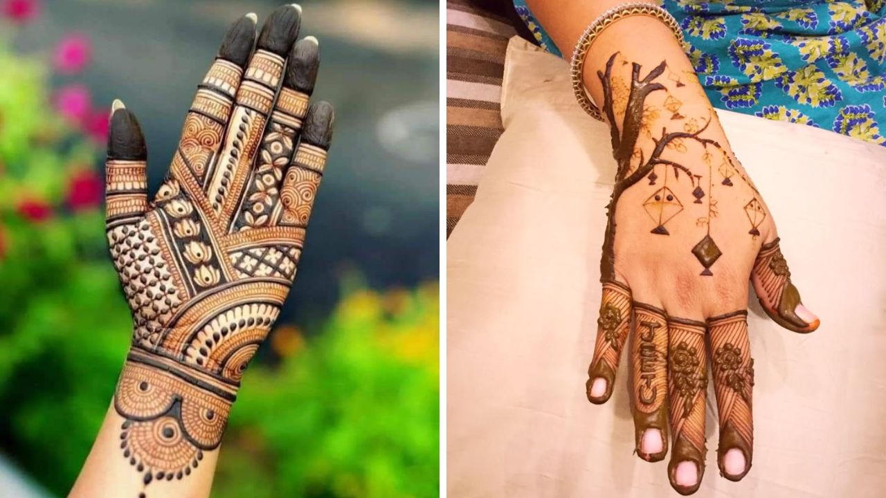 मकर संक्रांत सणाचा उत्साह वाढवण्यासाठी हातांवर काढा आकर्षक डिझाईनची मेहेंदी, वाढेल हातांची शोभा