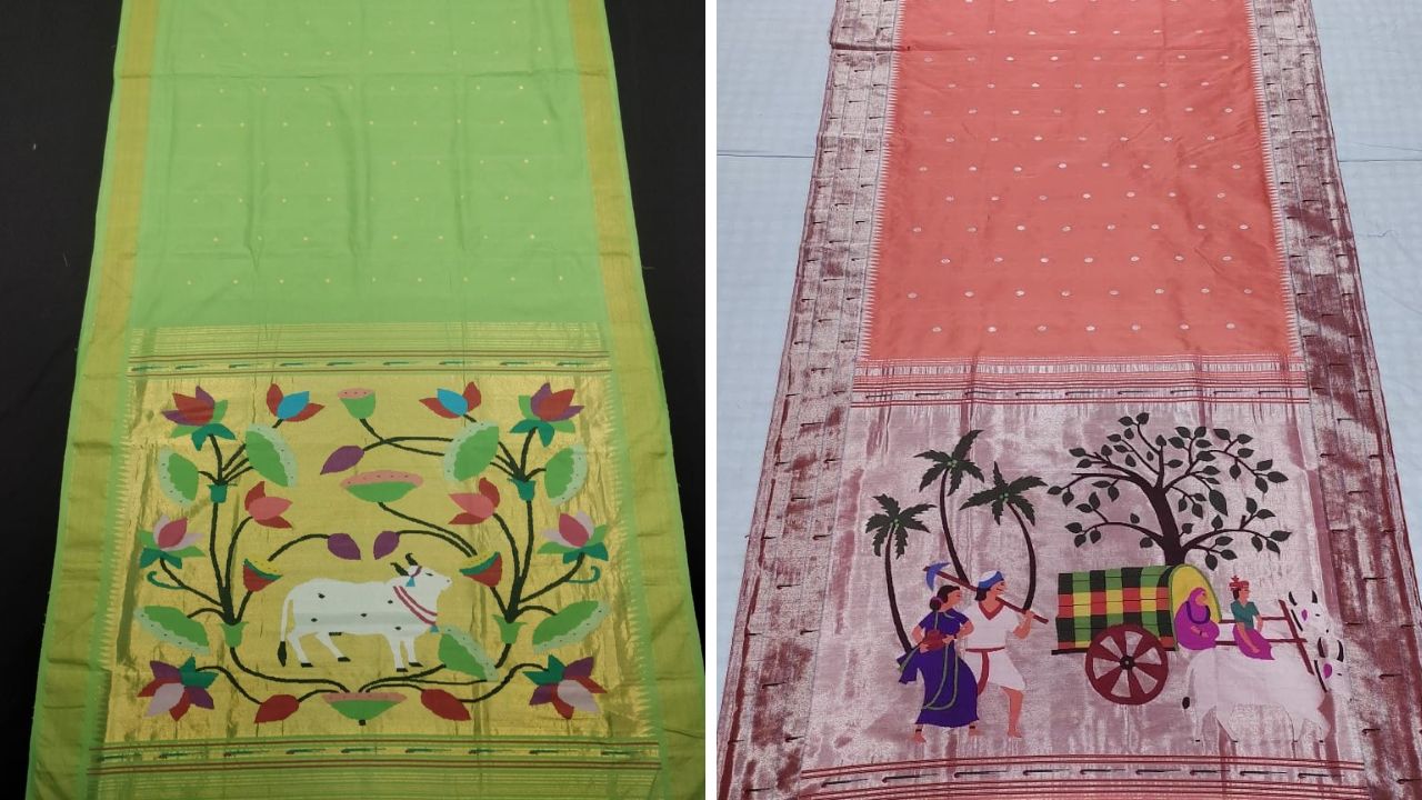 लग्नात इतरांपेक्षा हटके आणि युनिक लुक हवा असल्यास तुम्ही या डिझाईनचा पदर पैठणी साडीवर तयार करून घेऊ शकता. यामुळे लग्नात तुमचा लुक उठावदार दिसेल. 