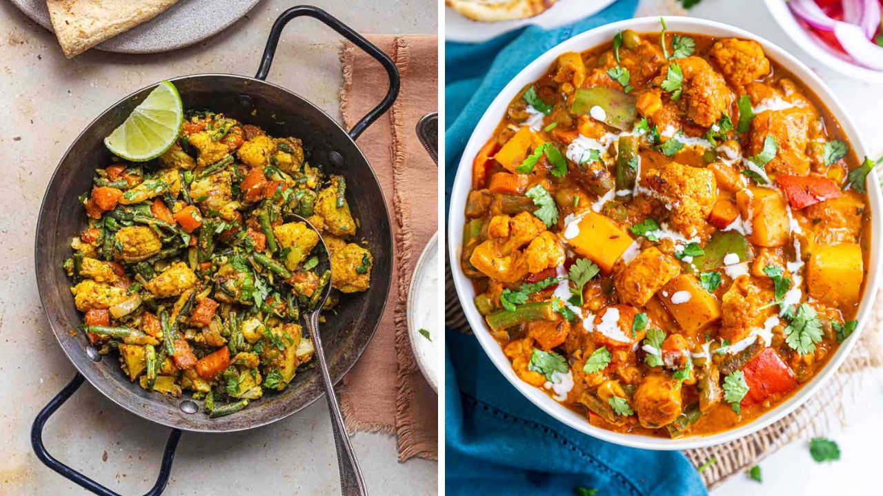 १० मिनिटांमध्ये रात्रीच्या जेवणासाठी बनवा चमचमीत मिक्स व्हेज, हॉटेलच्या भाजीपेक्षा लागेल भारी चव