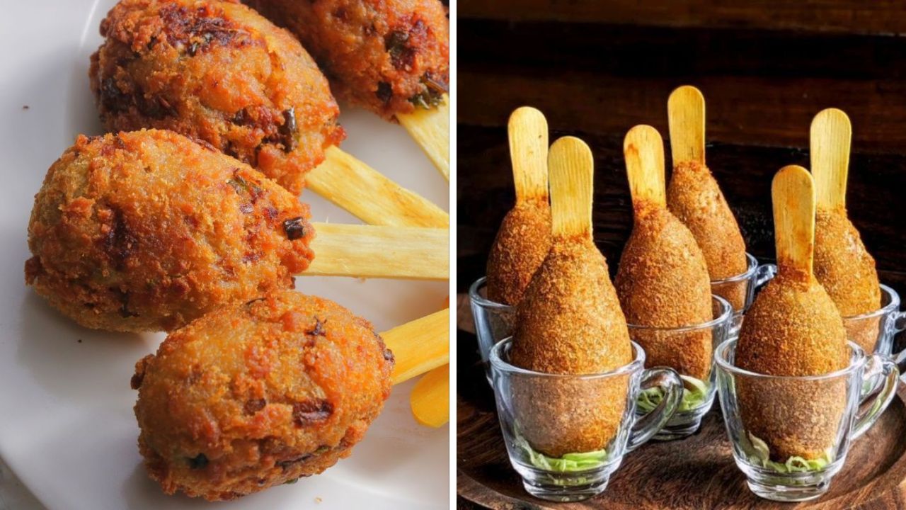 वाटीभर पोह्यांपासून लहान मुलांसाठी बनवा कुरकुरीत व्हेजिटेबल लॉलीपॉप! नोट करून घ्या रेसिपी