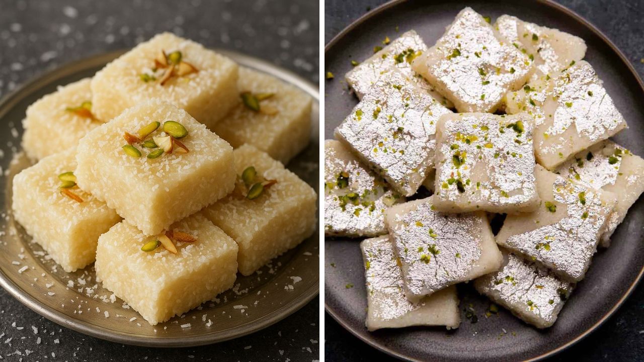 ओल्या खोबऱ्याचा वापर करून घरीच बनवा चविष्ट नारळाची बर्फी, लहान मुलांसह मोठेसुद्धा खातील आवडीने