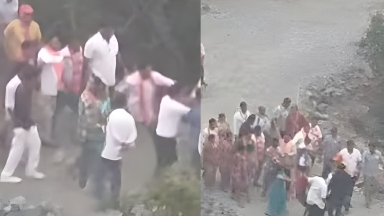 Mumbai Crime News: दहिसरमध्ये शिंदे गटाच्या कार्यकर्त्यांकडून दोन जणांना बेदम मारहाण; व्हिडीओ व्हायरल