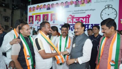 PMC Election 2026: बाणेरमधील ‘विजयी संकल्प सभा’त भाजपला मोठा धक्का; सुस–म्हाळुंगेतील कार्यकर्त्यांचा राष्ट्रवादीत प्रवेश