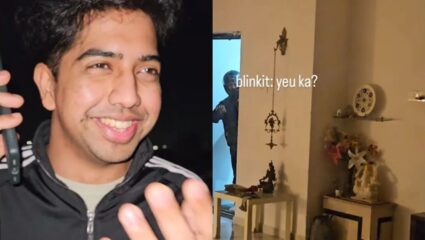 हे फक्त पुण्यातच घडू शकते! बाल्कनीत अडकलेल्या मुलाचा भन्नाट जुगाड; मदतीसाठी थेट ‘Blinkit’वर दिली ऑर्डर अन्…, घटनेचा Video Viral