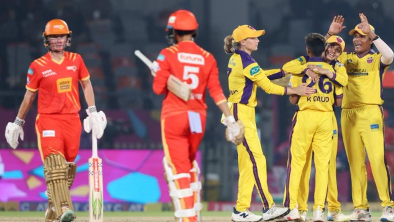 GG vs UPW, WPL 2026 LIVE : GG चा डाव गदगडला! UP वॉरियर्ससमोर154 धावांचे लक्ष्य; सोफी डिव्हाईन चमकली 