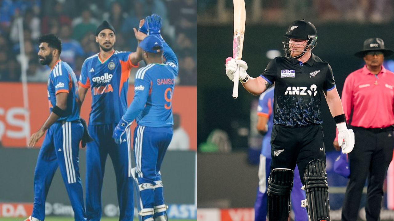 IND vs NZ 4th T20I : विशाखापट्टणममध्ये किवीचे भारतासमोर 216 धावांचे लक्ष्य! सेफर्ट-कॉनवे चमकले 