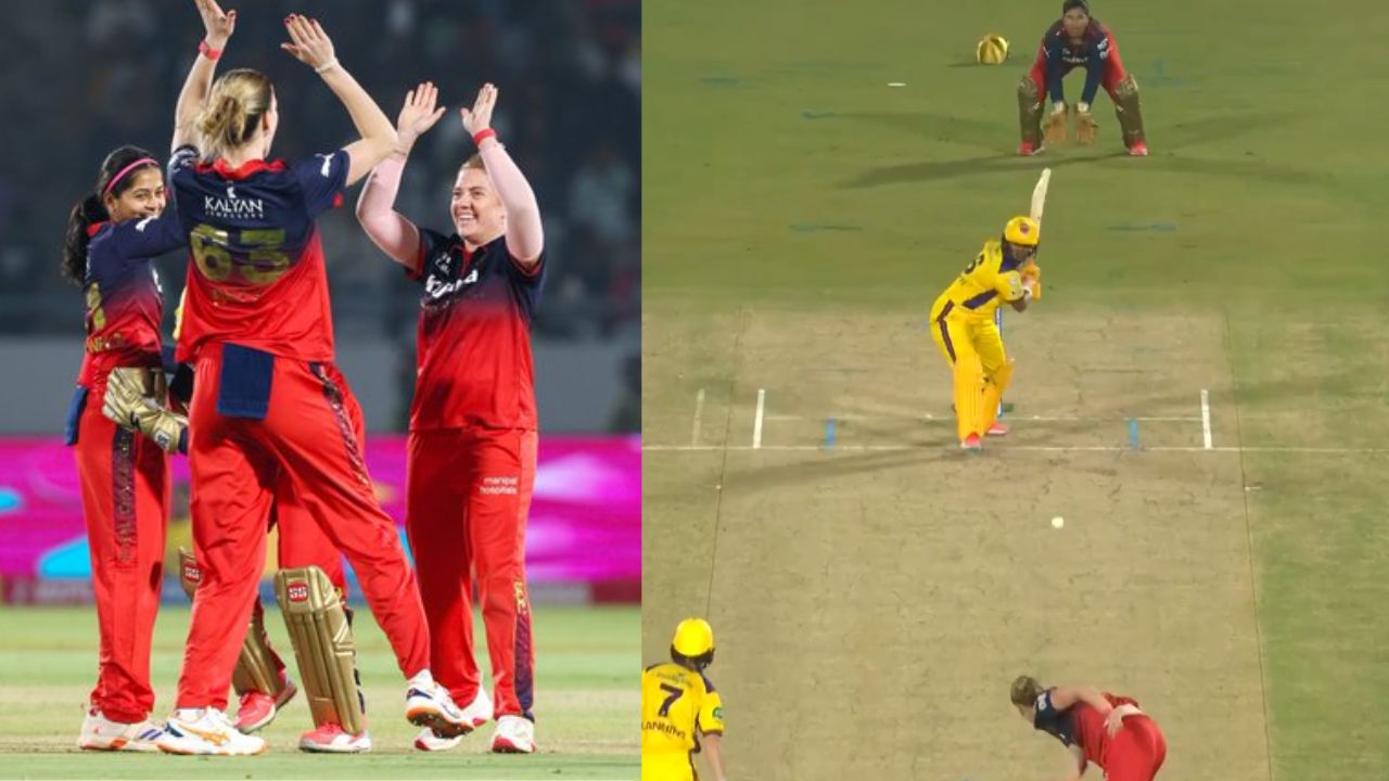 RCB vs UPW, WPL 2026 : RCB अंतिम फेरीपासून 144 धावा दूर! UP वॉरियर्सच्या दीप्ती शर्माची अर्धशतकी खेळी 