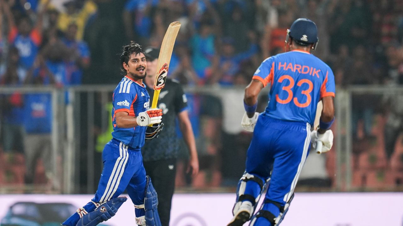 IND vs NZ 5Th 20 : भारताचा ग्रीनफील्ड स्टेडियमवर न्यूझीलंडसमोर 272 धावांचा डोंगर! इशान-सूर्याची वादळी खेळी 