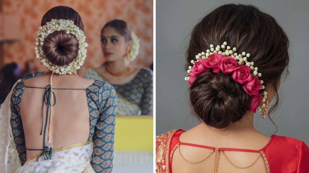 बाजारात अनेक वेगवेगळ्या डिझाईनचे आणि पॅर्टनचे अंबाडे उपलब्ध आहेत. त्यामुळे ओरिजनल केसांचा छोटा अंबाडा बांधून त्यावर तुम्ही डिझाइनर अंबाडा किंवा सुंदर हेअरस्टाईल केलेली वीक लावू शकता.