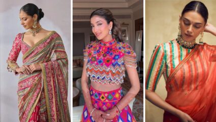 साध्या साडीला द्या रॉयल लुक! साडीवरील लुक आणखीनच सुंदर करण्यासाठी परिधान करा मल्टीकलर ब्लाऊज