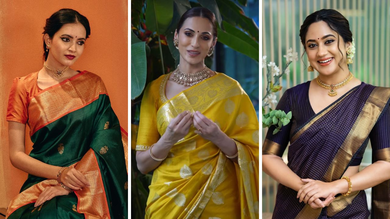 प्रत्येक महिलेच्या कपाटात असायला हव्यात ‘या’ साऊथ इंडियन साड्या, लग्न सोहळ्यात दिसेल रॉयल लुक