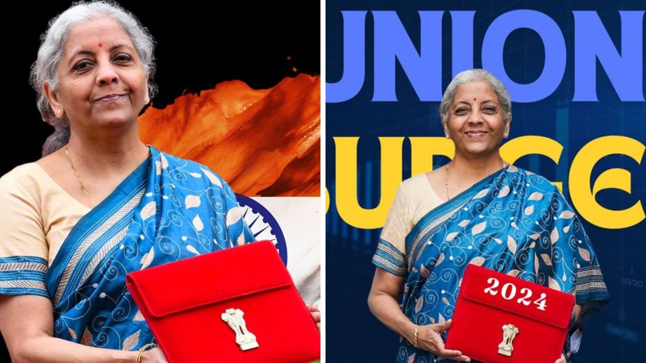 २०२४ चा अर्थ संकल्प सादर करताना निर्मला सीतारमण यांनी किरमिजी रंगाची बॉर्डर असलेली रेशमी मंगलगिरी साडी परिधान केली होती. ही साडी  आंध्र प्रदेशातील गुंटूर जिल्ह्यातील मंगलगिरी शहरात तयार केली जाते. या अर्थसंकल्पादरम्यान, आंध्र प्रदेशसाठी विशेष आर्थिक मदत जाहीर करण्यात आली होती. 