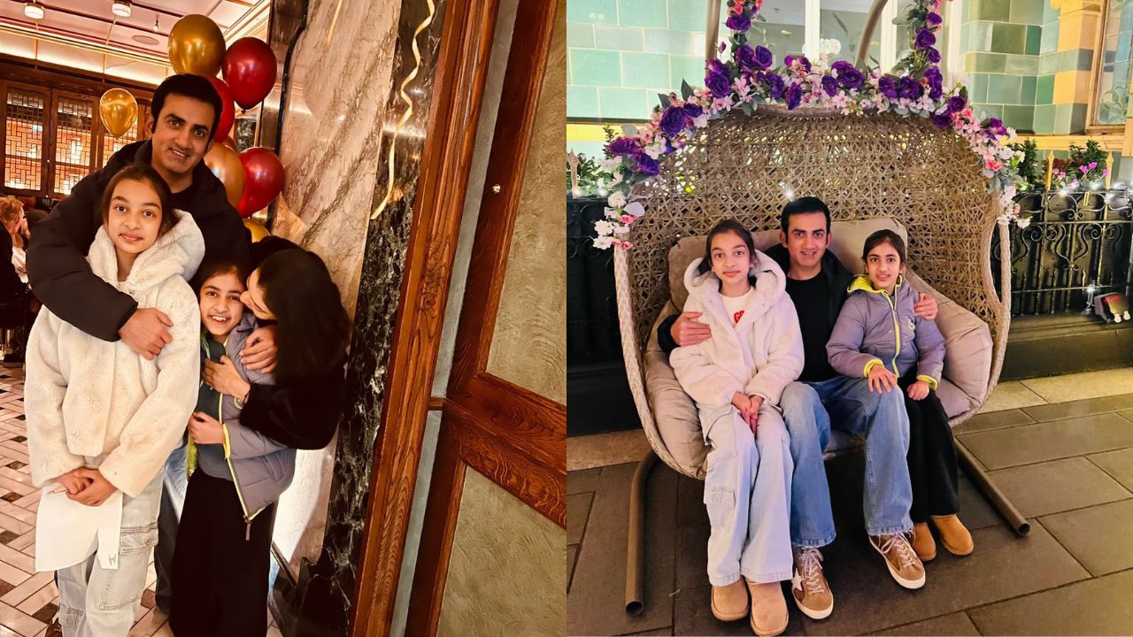 भारतीय पुरुष संघाचे मुख्य प्रशिक्षक गौतम गंभीर देखील या उत्सवात सामील झाले आणि त्यांनी 'माझ्या आवडत्या लोकांसोबत हातात हात घालून' नवीन वर्षाचे स्वागत करणारा एक वैयक्तिक संदेश पोस्ट केला आणि सर्वांना २०२६ च्या शुभेच्छा दिल्या. फोटो सौजन्य - इंस्टाग्राम 