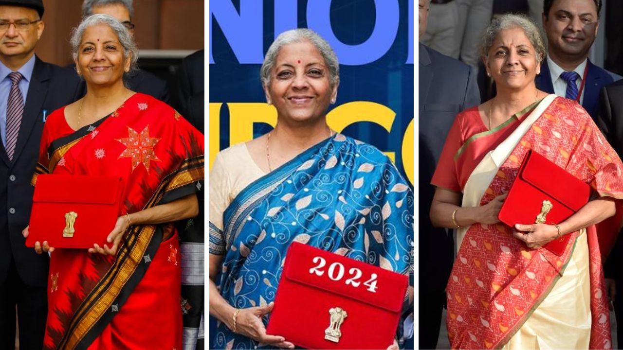 अर्थमंत्री Nirmala Sitharaman यांनी २०२१ ते २०२५ दरम्यान नेसलेल्या साड्यांचे बजेटशी आहे खास कनेक्शन
