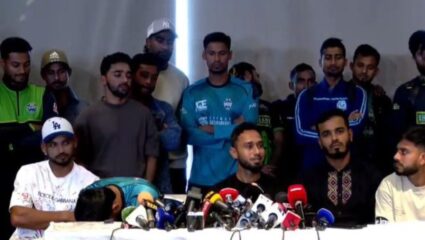 नझमुलच्या कृतीवर बांगलादेशी क्रिकेटपटू ठाम, जाहीर माफीची केली मागणी! बीपीएल खेळण्यावर अजूनही प्रश्नचिन्ह