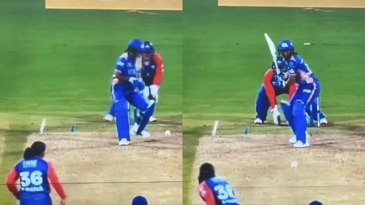 WPL 2026 : राणाजी ही कोणती बाॅलिंग स्टाईल? विचित्र नो-बॉलवर हरमनप्रीत कौरची प्रतिक्रिया आली समोर, Video Viral