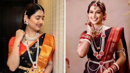 हलव्याच्या दागिन्यांचा साजशृंगार! पारंपरिक दागिन्यांनी वाढवा सणांची गोडी, साडीवर दिसतील शोभून