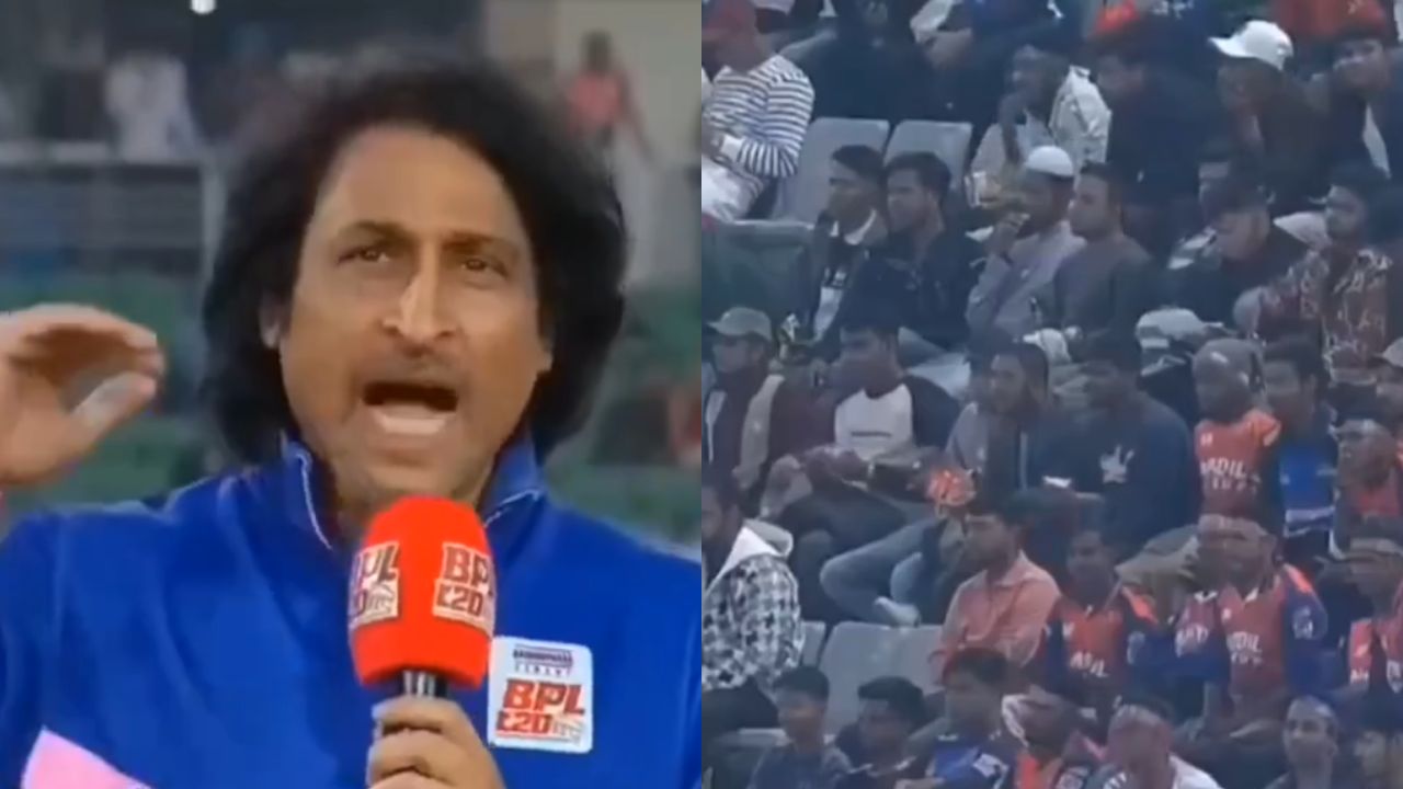 बांग्लादेशमध्ये मैदानाच्या मध्यभागी रमीझ राजाचा झाला पोपट… रवी शास्त्रींच्या शैलीची नक्कल करणे पडले महागात! पहा Video