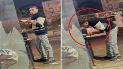 Yuck! हातावर तंदुरी रोटी घेतली अन् त्यावर थुंकला, कुकचा किळसवाणा Video Viral, पोलिसांनी केली अटक