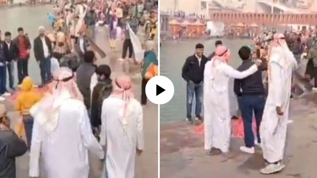 मुस्लीम वेशात तरुणांची हरिद्वारमध्ये हुल्लडबाजी! गैर हिंदूंच्या प्रवेशांच्या वादात आणखी एक ठिणगी, Video Viral
