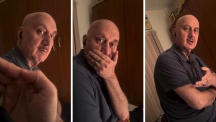 अनुपम खेर यांच्या मुलाने वडिलांच्याच मारली कानशिलात, म्हणाला ‘काय करणार आहेस?’ अभिनेता थक्क; पाहा VIDEO