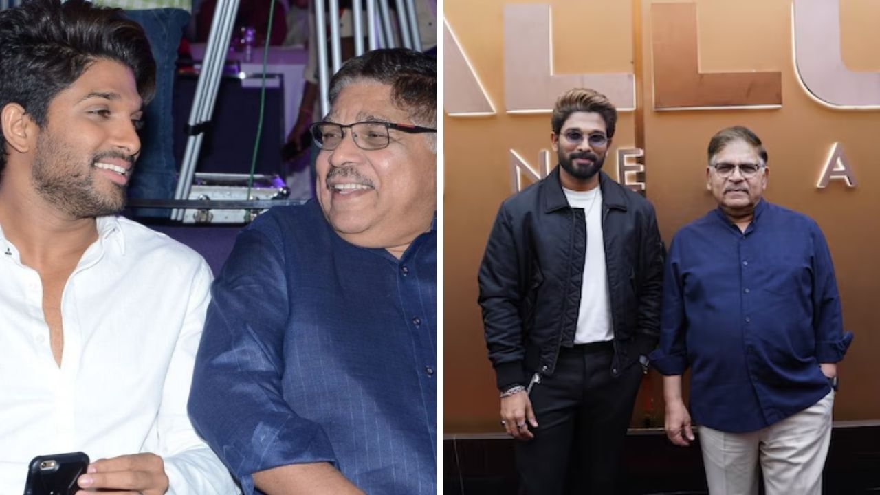 पॅन-इंडिया आयकॉन अल्लू अर्जुनची भावनिक पोस्ट; वडिलांना दिल्या वाढदिवसाच्या खास शुभेच्छा