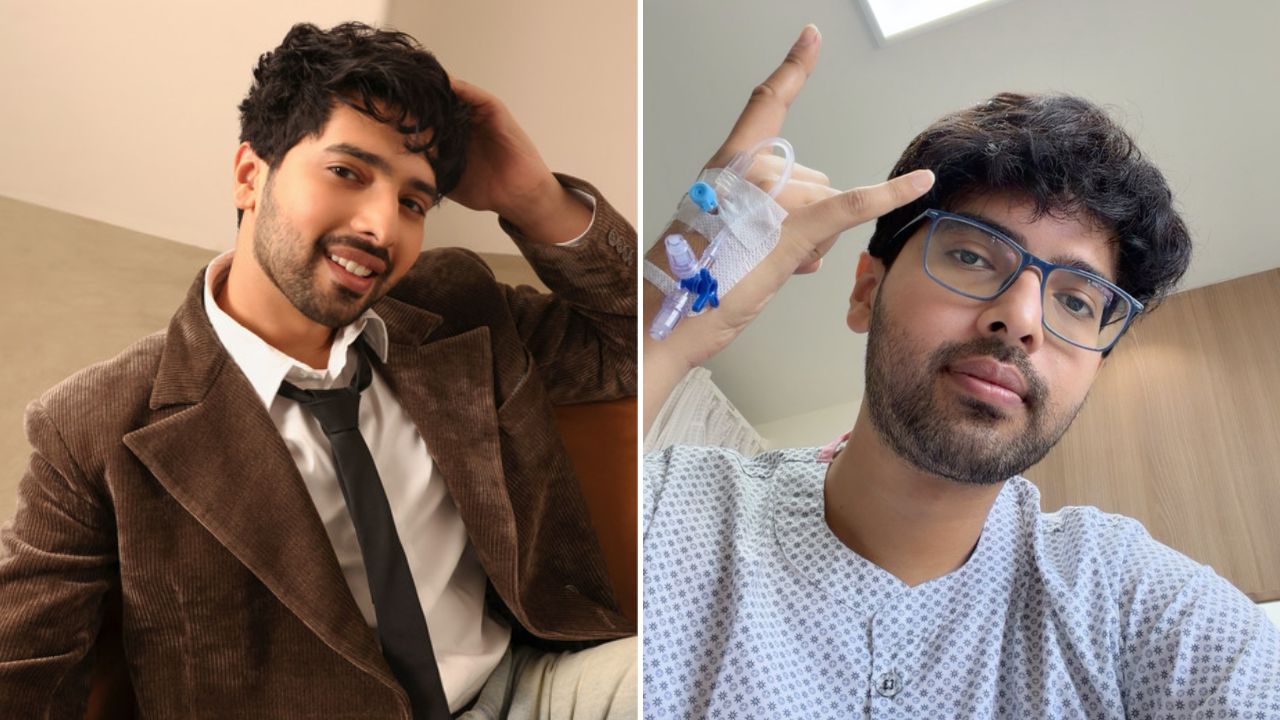 गायक अरमान मलिकची बिघडली तब्येत, रुग्णालयात दाखल; फोटो शेअर करत दिली हेल्थ अपडेट