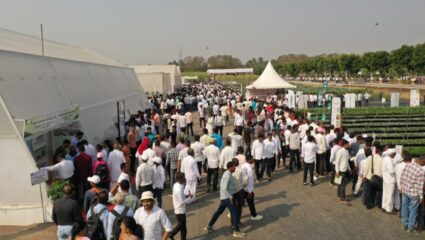 बारामतीतील कृषी प्रदर्शनात गर्दी; तरुण शेतकरी, महिला वर्गांचा उत्स्फूर्त प्रतिसाद